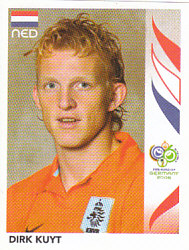 Dirk Kuyt Netherlands samolepka Panini World Cup 2006 #239